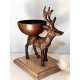 Cervo decorativo con bowl