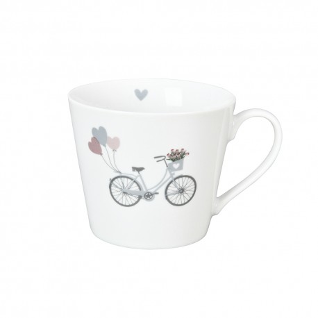 Happy Cup Bike with Balloons
